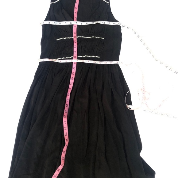 THEORY BLACK MIDI SLEEVELESS DRESS - Picture 8 of 12